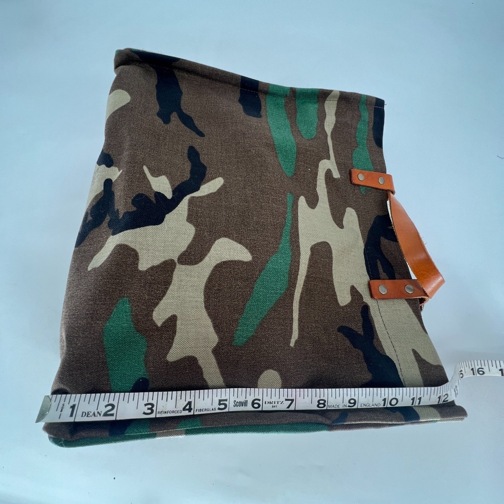 Parker Thatch Mimi Medium Camo Red Stripe Tote Bag Handbag - Picture 12 of 14